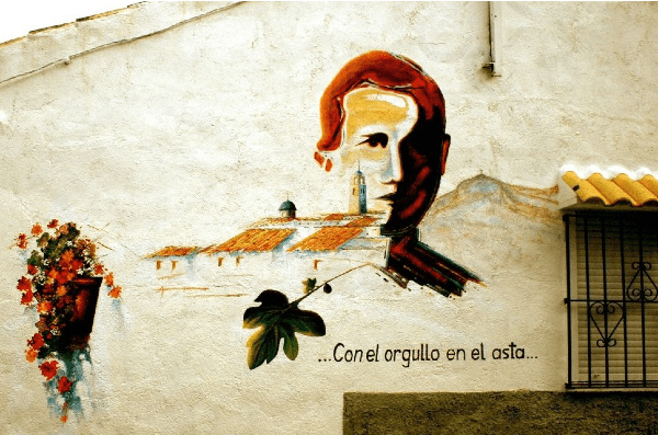 miguel hernandez murales san isidro orihuela